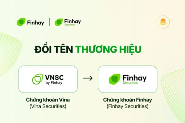 CTCP Chứng khoán Vina chính thức đổi tên thành CTCP Chứng khoán Finhay